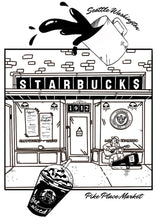 Load image into Gallery viewer, *1st Starbucks* Color Canvas Tote