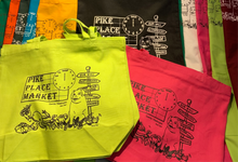 Load image into Gallery viewer, *Rachel’s Clock* Color Canvas Shopping Tote